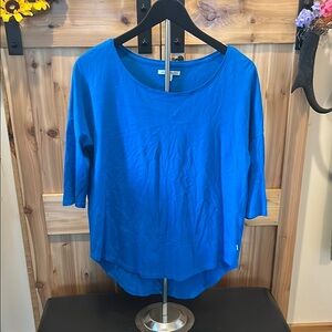 American Eagle Outfitters Vibrant Blue Tunic Top